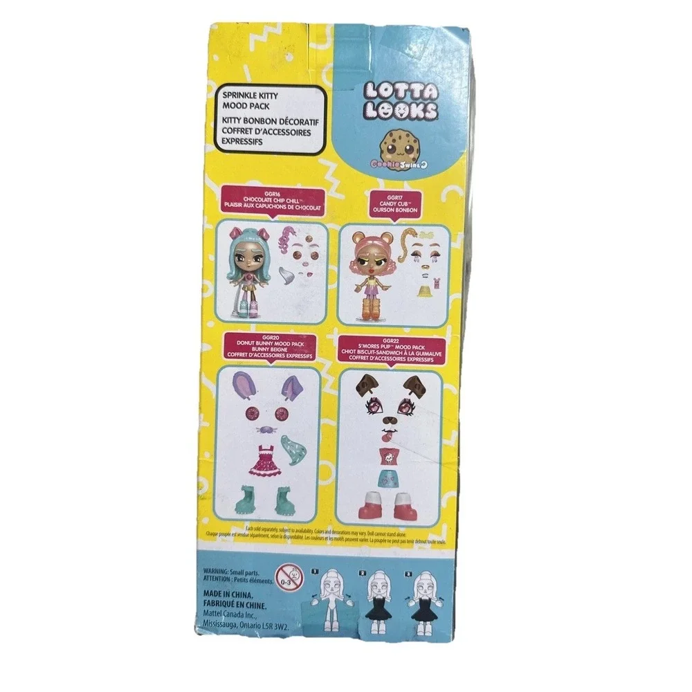 Lotta Looks Cookie Swirl C Sprinkle Kitty Mood Pack Doll Clothes Accessories New
